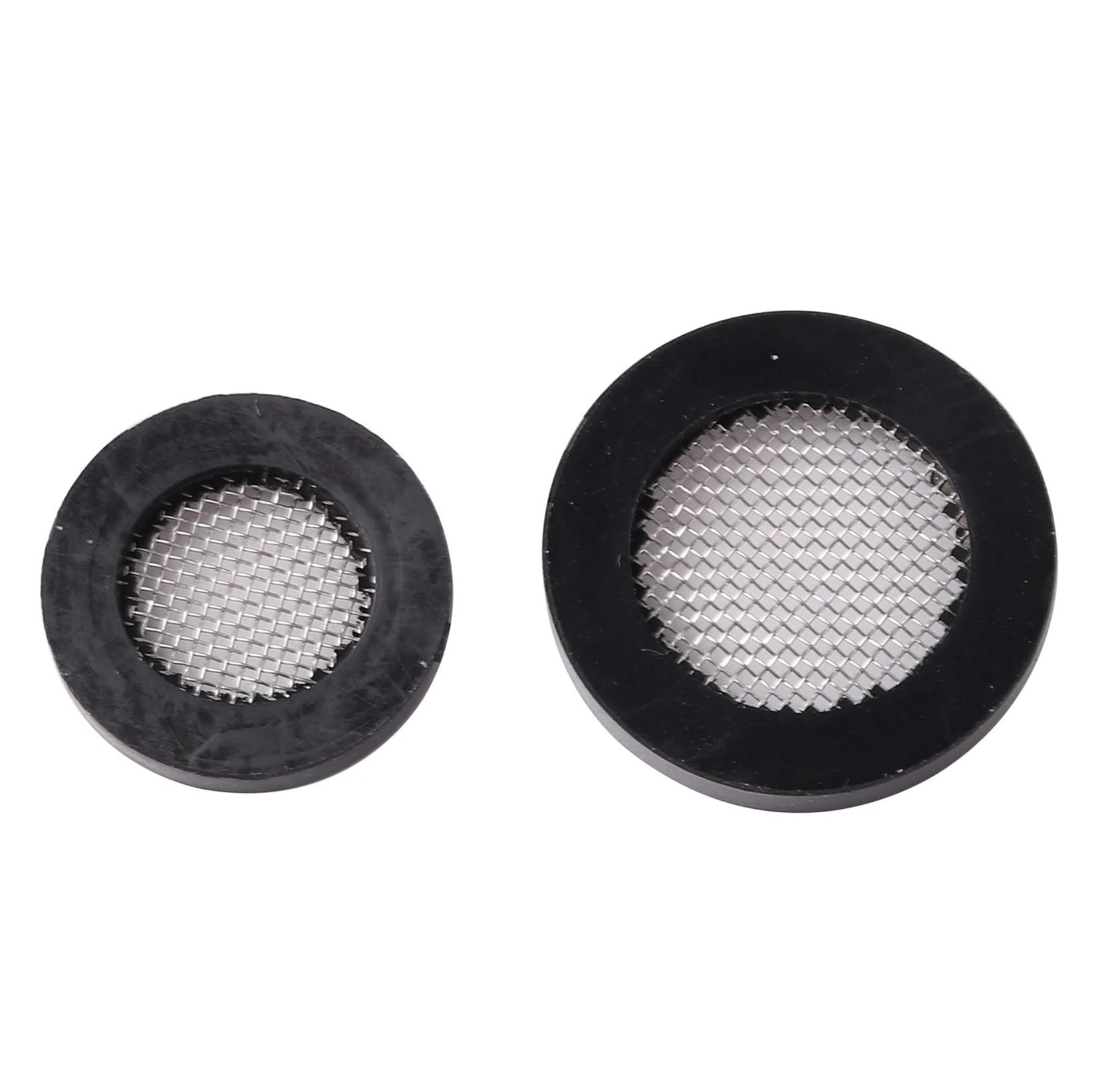 100pcs Seal O-Ring Hose Gasket Flat Rubber Gasket with Filter Rubber Gasket 40/60 Mesh Seals, O-Rings for Hose, Pipe and Faucet(A)