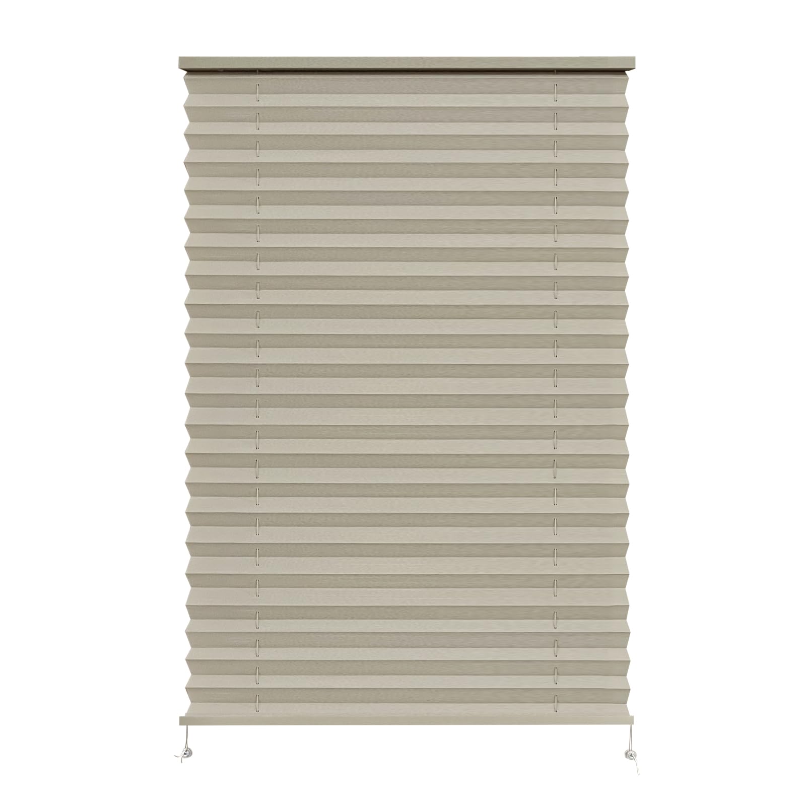 DULEPAX RV Pleated Shades - 26" W x 38" L Cappuccino RV Window Shades for Camper, Travel Trailers, Motorhome's Windows