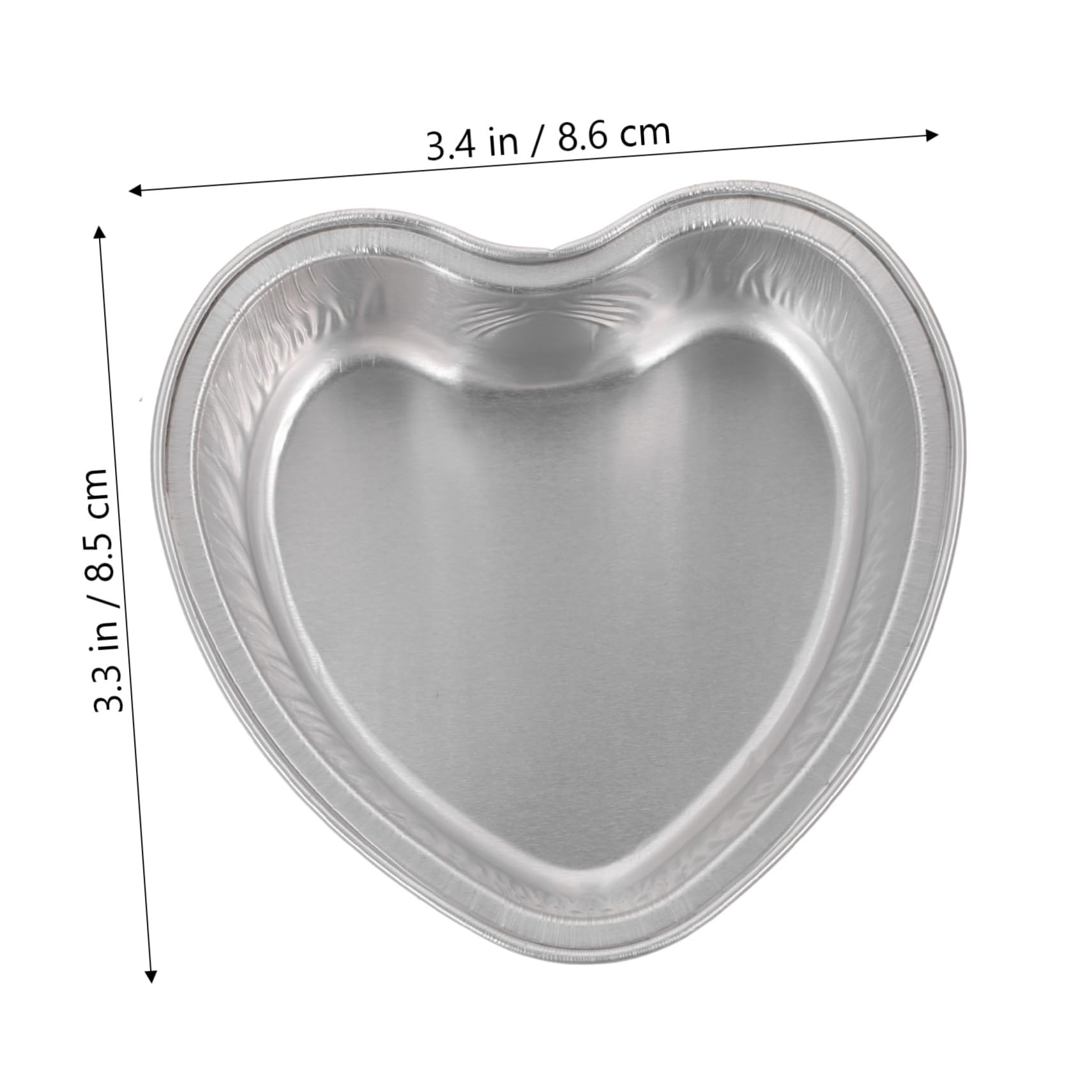 SOLUSTRE 20Pcs Heart Shaped Cake Carrier Boxes Treat Containers for Cupcakes Snacks Lightweight Easy to Assemble Oil Design for Secure Storage Presentation