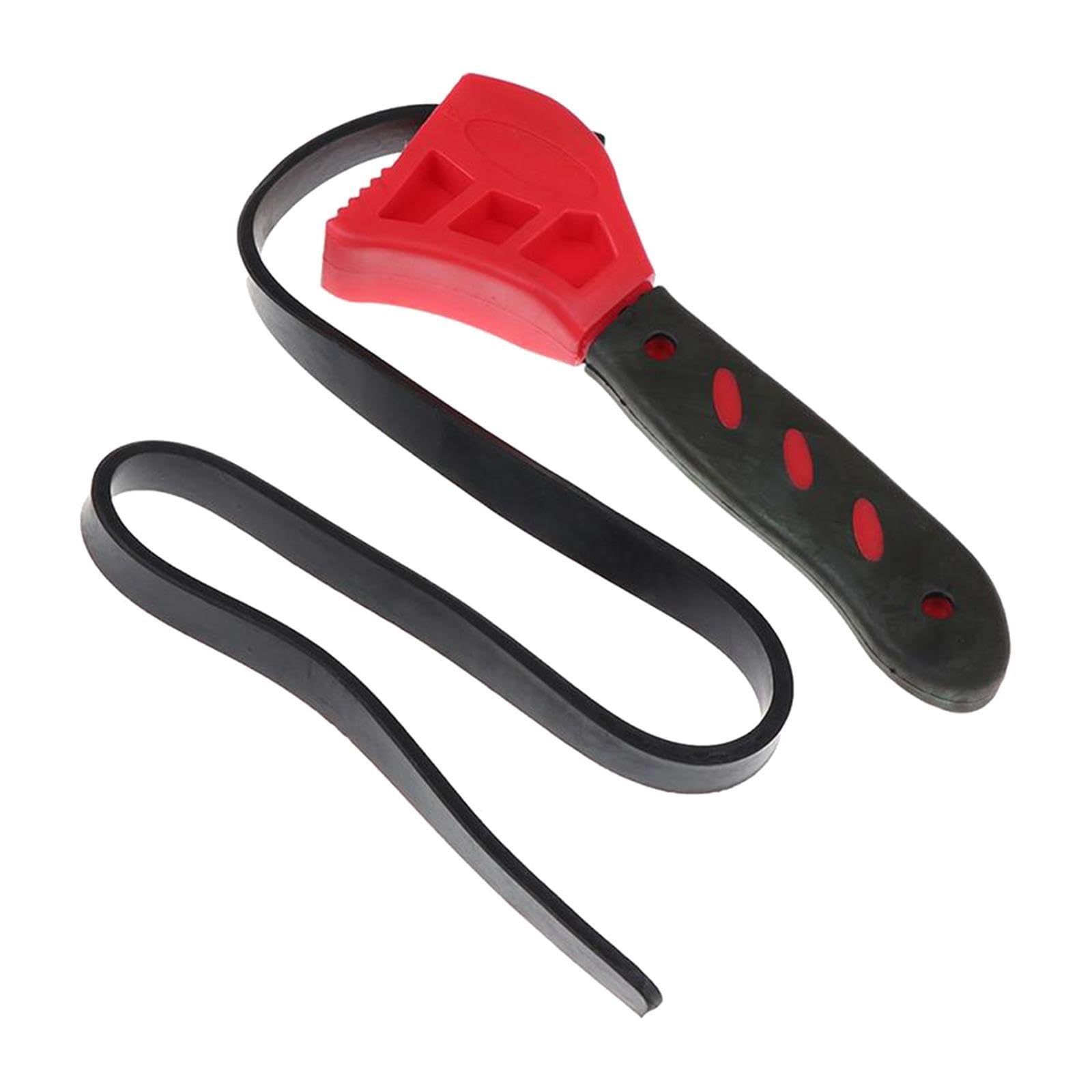Cydzsra Flexible Wrench Rubber Nonslip Handle Straps Loosening Tight Fixtures In Quick Repair Scenarios Can Abrasion And Scratches Universal Adjustable Wrench