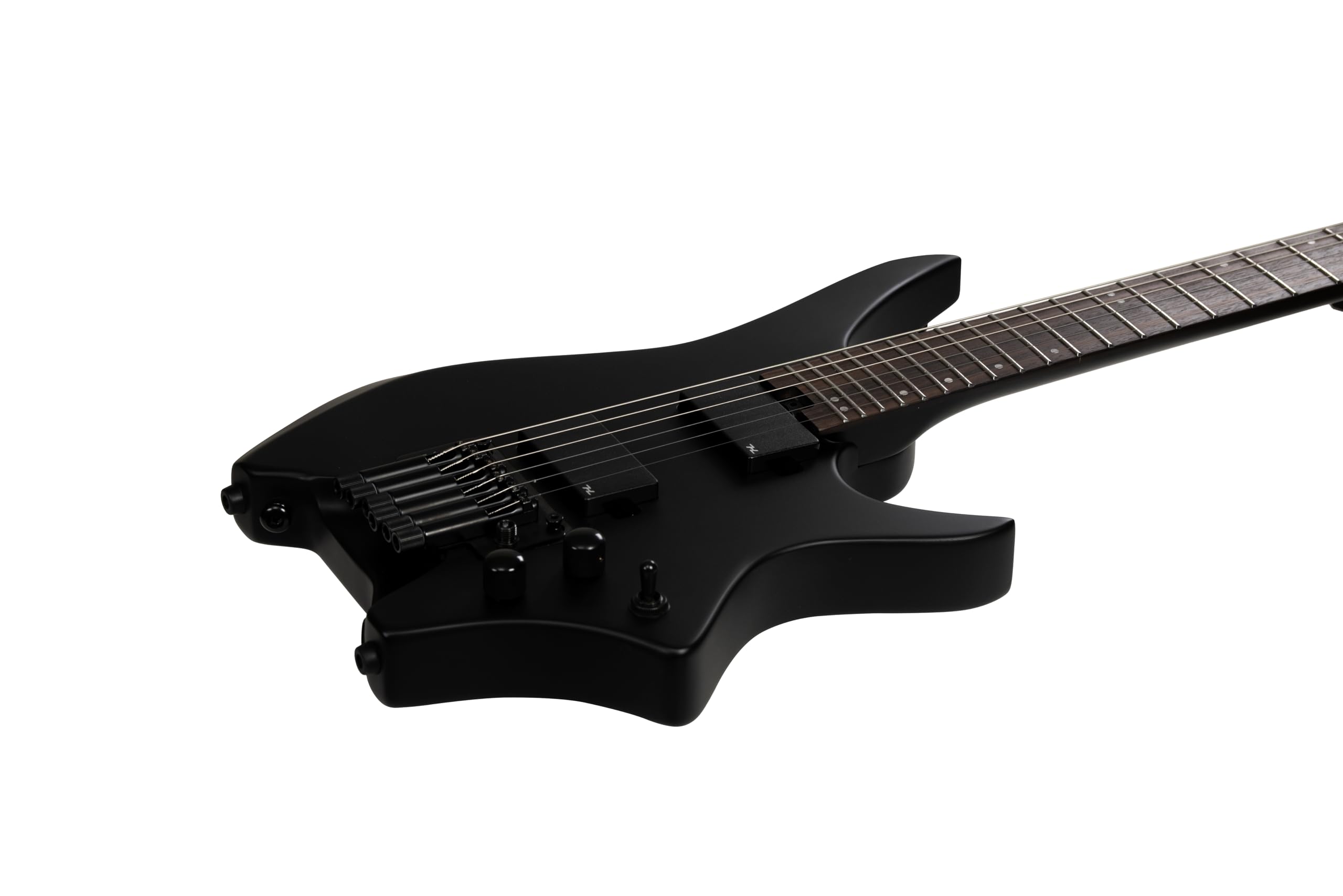Amazon.com: The NEXT HN5 Headless Electric Guitar (Black
