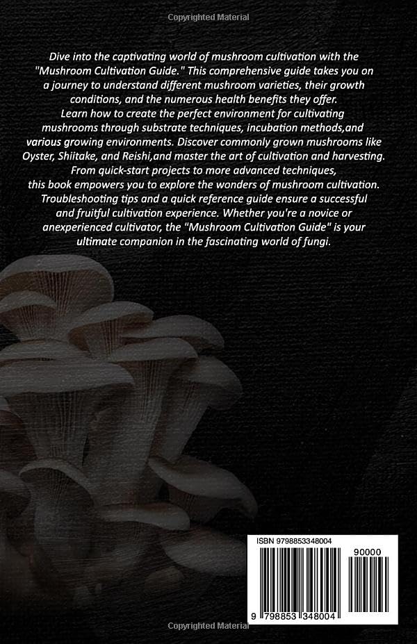 Miniatura 2 de Mushroom Cultivation Guide Grow Gourmet and Medicinal Mushrooms at Home in Just 3 Weeks or Faster + DIY projects