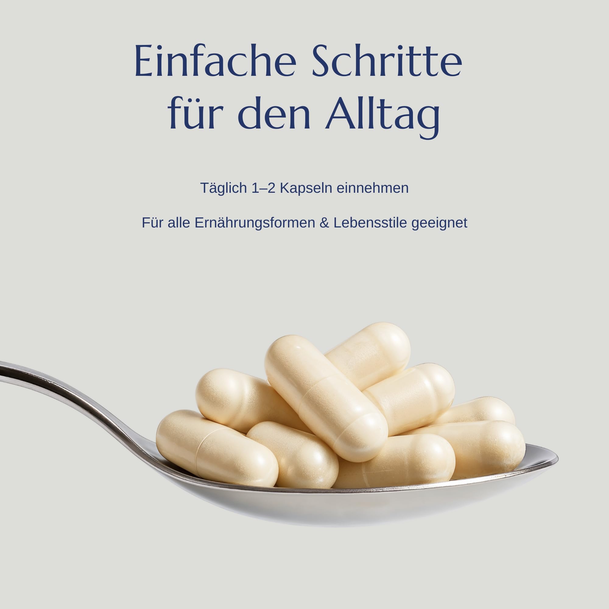 Starke Bifido-Milchsäurebakterien | Probiotika | Mit L-Glutamin | 60 vegane Kapseln | Veganes Nahrungsergänzungsmittel | Hergestellt in Finnland