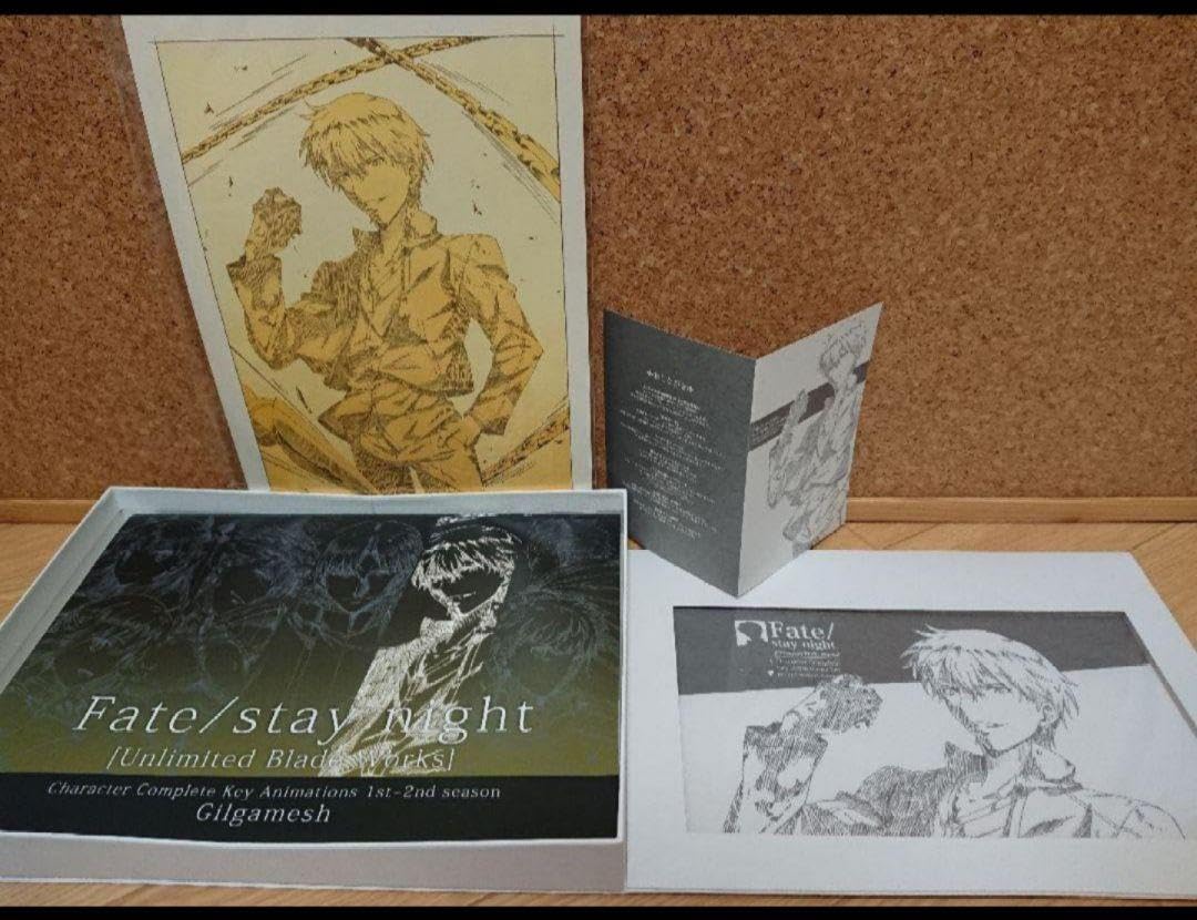 コミケ88 Fate原画集　ギルガメッシュ Fate UBW ufotable コミケ限定品 原画集 ギルガメッシュ - メルカリ
