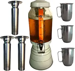 Chopeira Portátil Com 3 Bastões Gelantes Cerveja Gelada