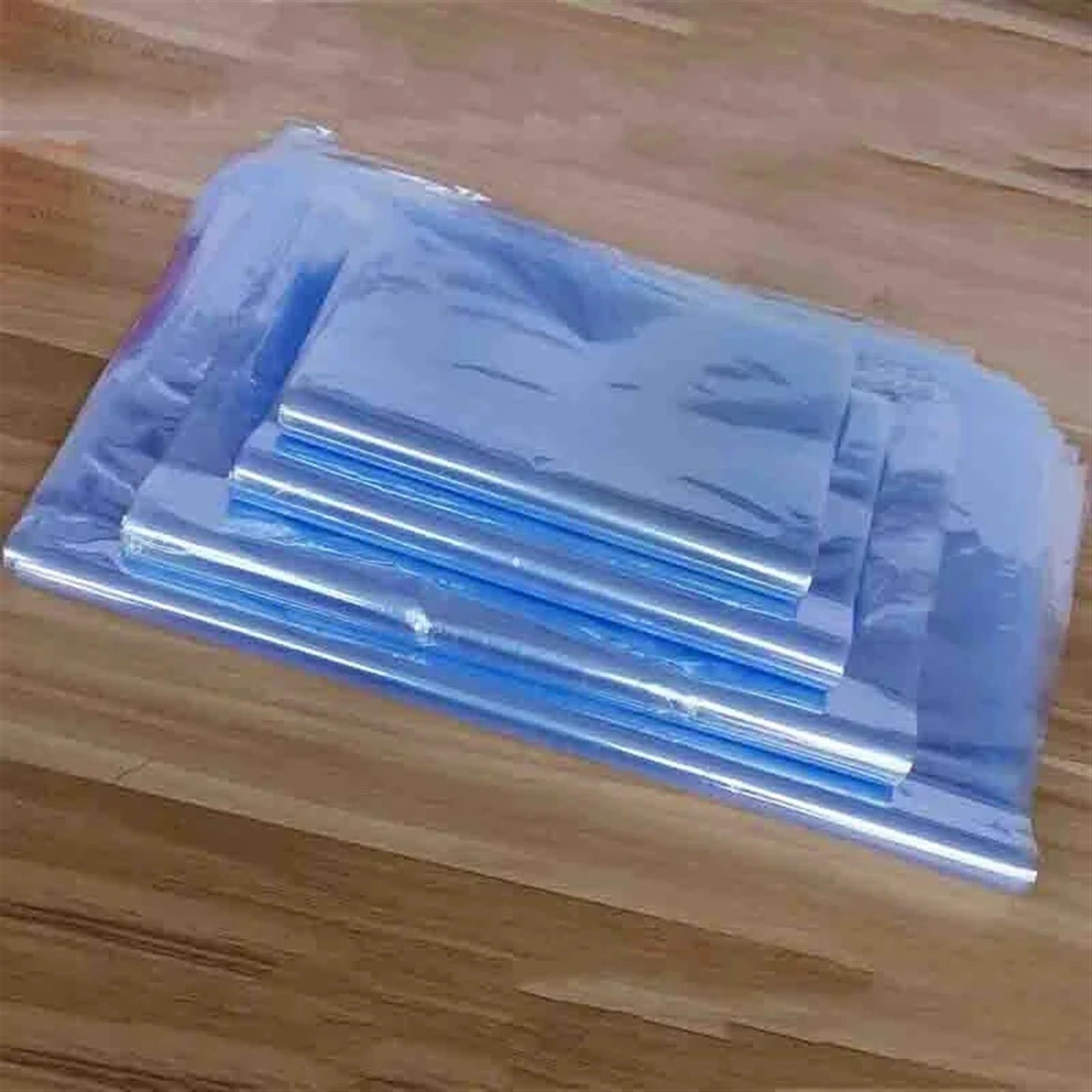 100 Stücke/200 Stücke PVC Schrumpf Film Tasche Wrap Lagerung Dichtung Verpackung Tasche Klar Mehrzwecktasche Kosmetik Gebläse Wärme Siegel Wrap Sealbag (Color : 25x40cm, Size : 200pcs)