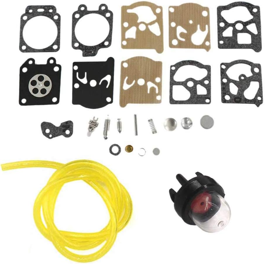 AISEN Carburetor Rebuild Repair Kit for K20WAT Carb Echo