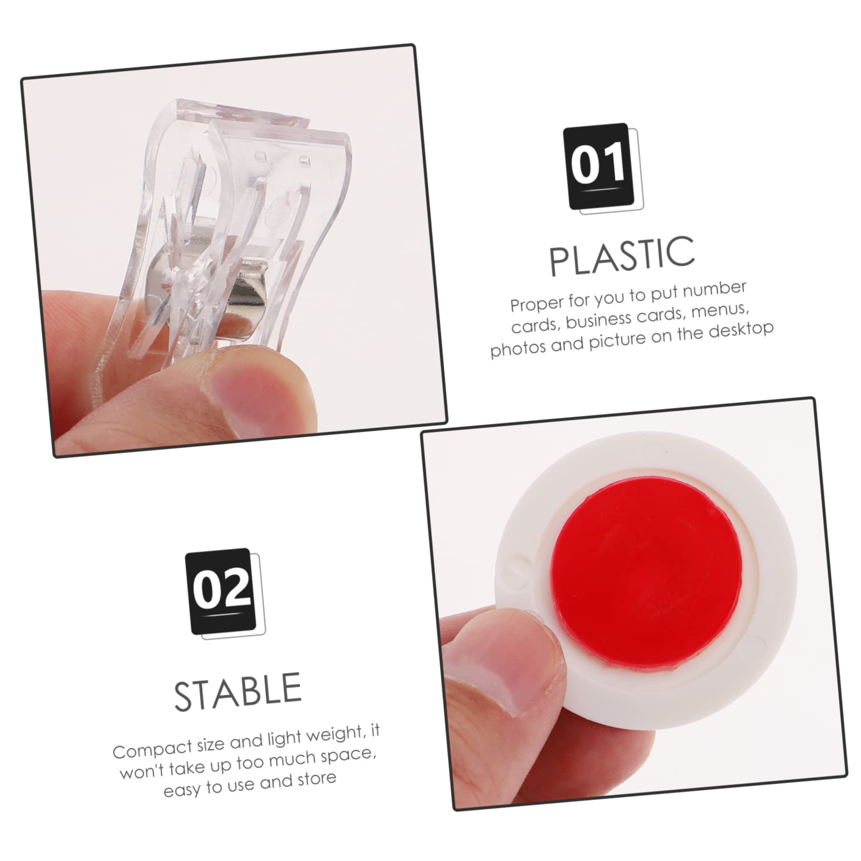 PLAFOPE 3 Set Di Porta Etichette Per Contenitori Porta Etichette Clip Per Cartelli Merci Facile Installazione 16 Pezzi * 3