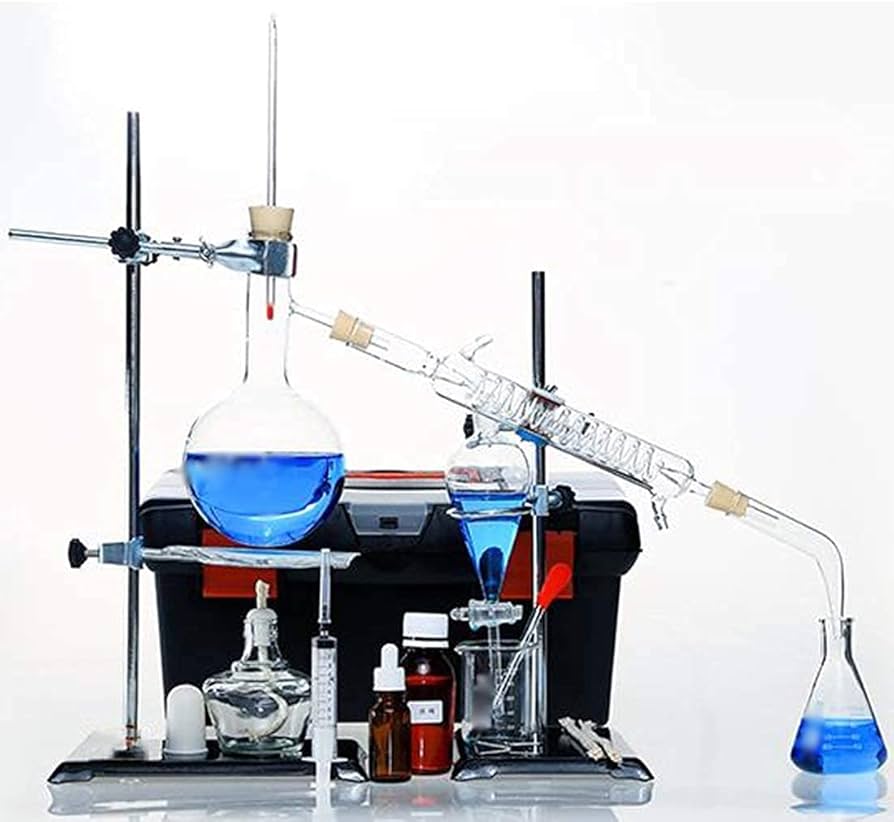 Amazon.co.jp: 蒸留装置 実験装置 蒸留器 蒸留水フィルター 化学