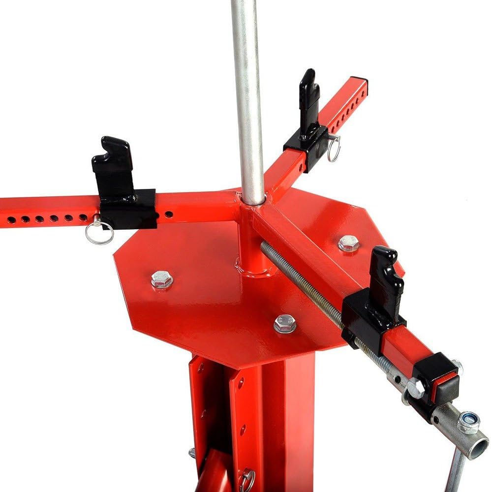 Manual Tire Changer Portable for 4" to 16-1/2"Tires Hand Bead Breaker Mounting Tool for Truck/Car/Motorcycle Tires, Red