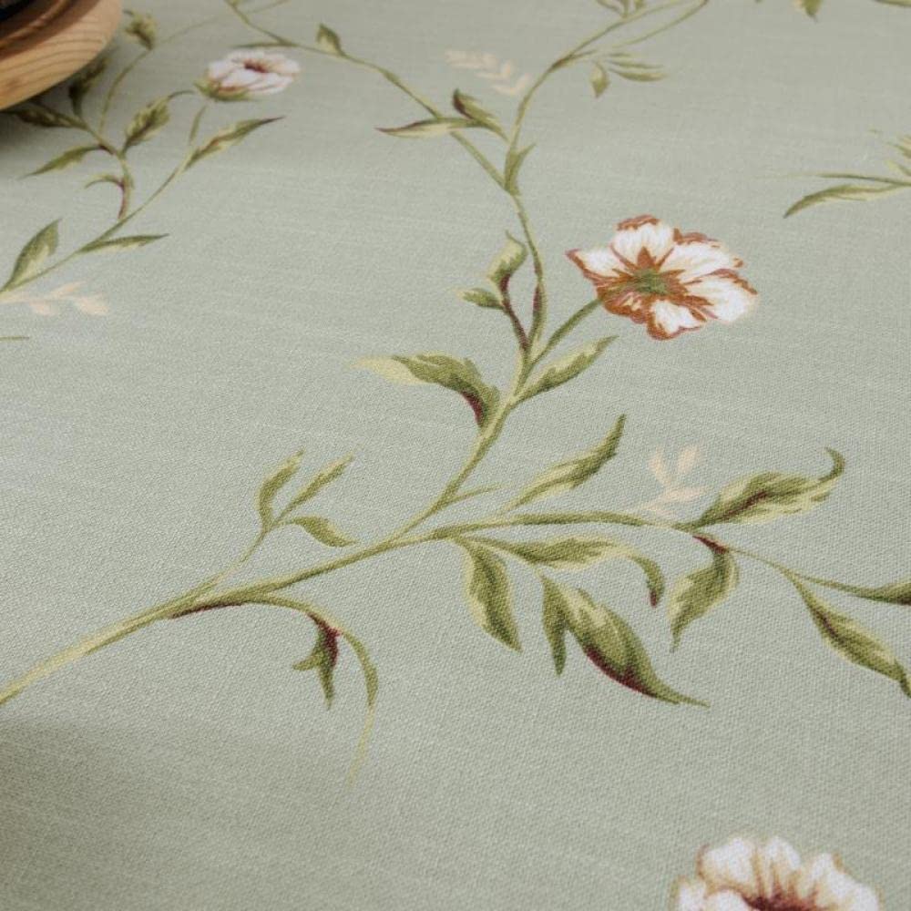 Manteles Mesa Antimanchas Algodón y Lino Ligero para Bufé Fiesta Cena Boda Picnic y Más Beige 100 × 100cm