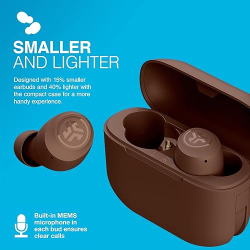 Miniatura 3 de JLab Go Air Tones Auriculares inalámbricos diseñados con encendido y conexión automática, controles táctiles, más de 32 horas de tiempo de