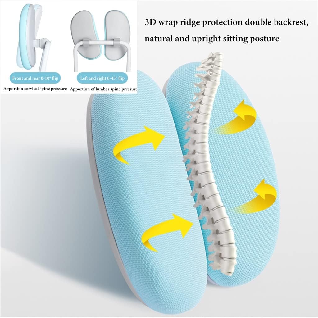 GIZNXBA Kids Desk Chair Height Adjustable Children Study Chair Max Load 220LBS Indoor Outdoor Kids Task Chair with Adjustable Backrest for Children Age 3-18 School Home (Color : /Pink)