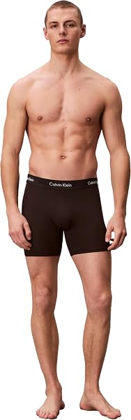 Calvin Klein Men’s 3 Pack Stretch Boxer Briefs - 4