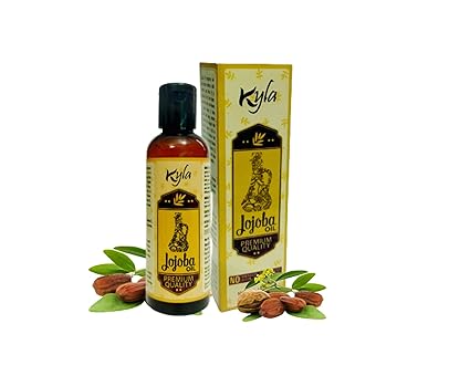 Kyla JOJOBA oil 100ml,Cold pressed Jojoba Oil for Hair Growth and Skin moisturizing, Nails care Pack of 1