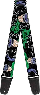 Buckle-Down Guitar Strap - The Riddler w/Batman Silhouette - 2