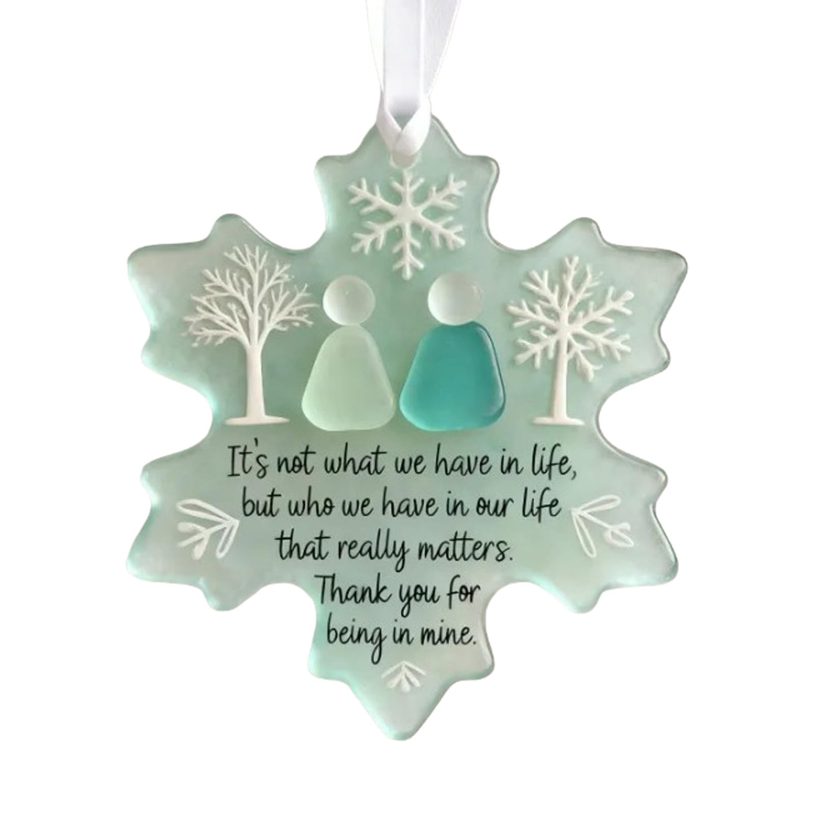 Decorative Shatterproof Snowflake Friendship Hanging Decoration Quick Installation Pendant for Home Multifunctional Snowflake Wall Decoration