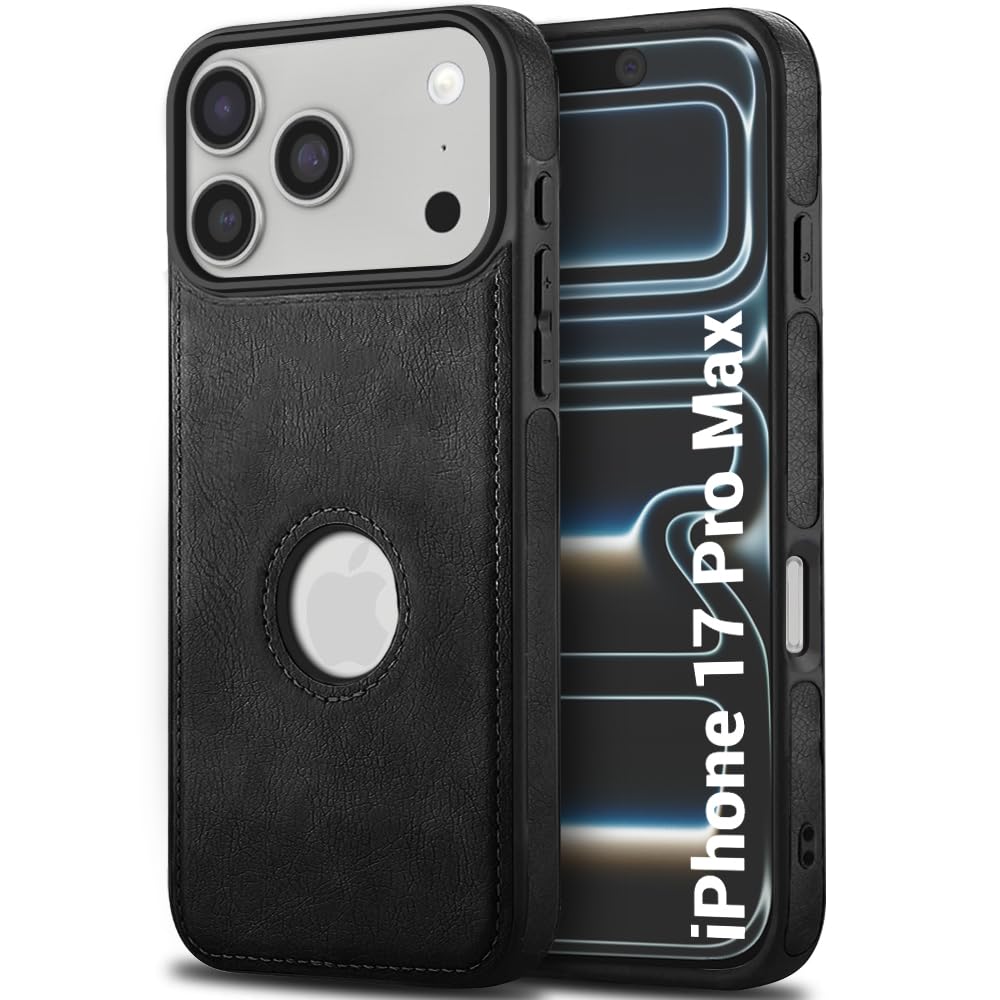 TheGiftKart Genuine Leather Finish Back Cover Case for iPhone 17 | Shockproof Design | Raised Edges for Camera & Screen Protection | Stunning Minimalist Design Back Case Cover (Chrome Sides, Brown) — Amazon image 14
