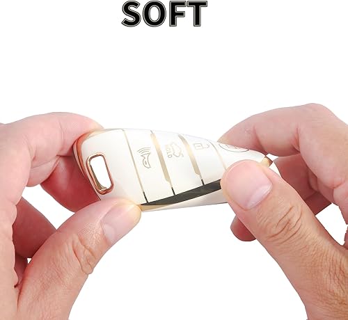 Miniatura 5 de Funda para llavero Kia de TPU suave, compatible con Rio Optima Soul Sportage Sorento Carens