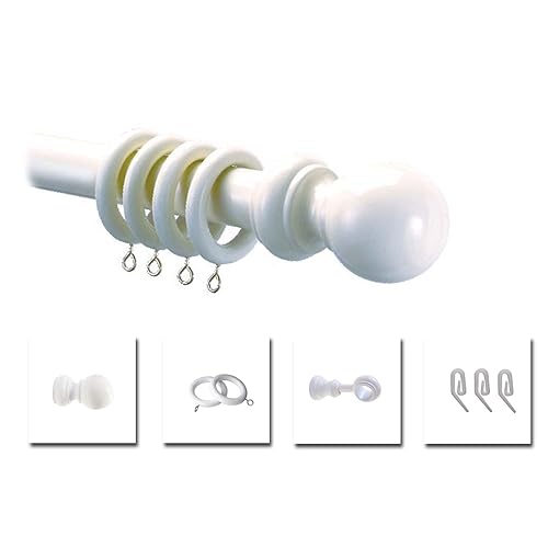 White Curtain Poles Amazon Co Uk