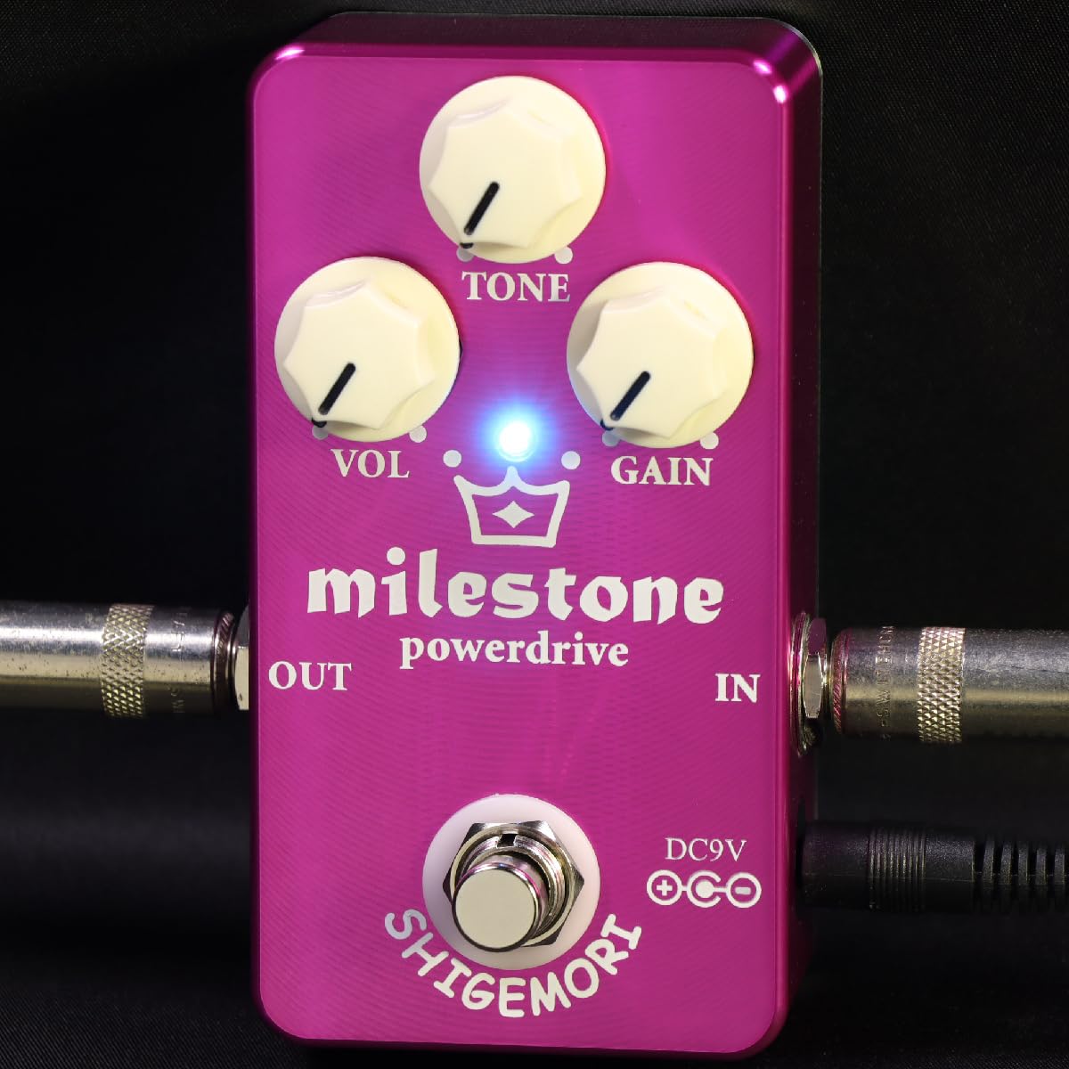 今月まで　SHIGEMORI MIGHTY STONE DISTORTION SHIGEMORI MIGHTY STONE DISTORTIONー憧れの高級ペダルブランド