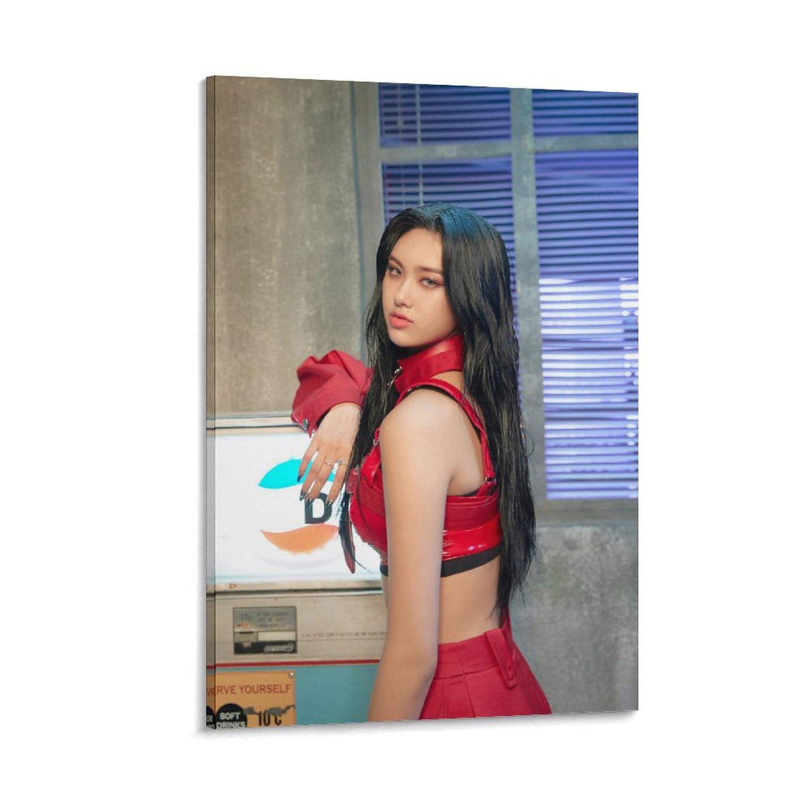 K-pop Artist Poster Everglow Aisha 77.82X Red Ver. 1st Teaser