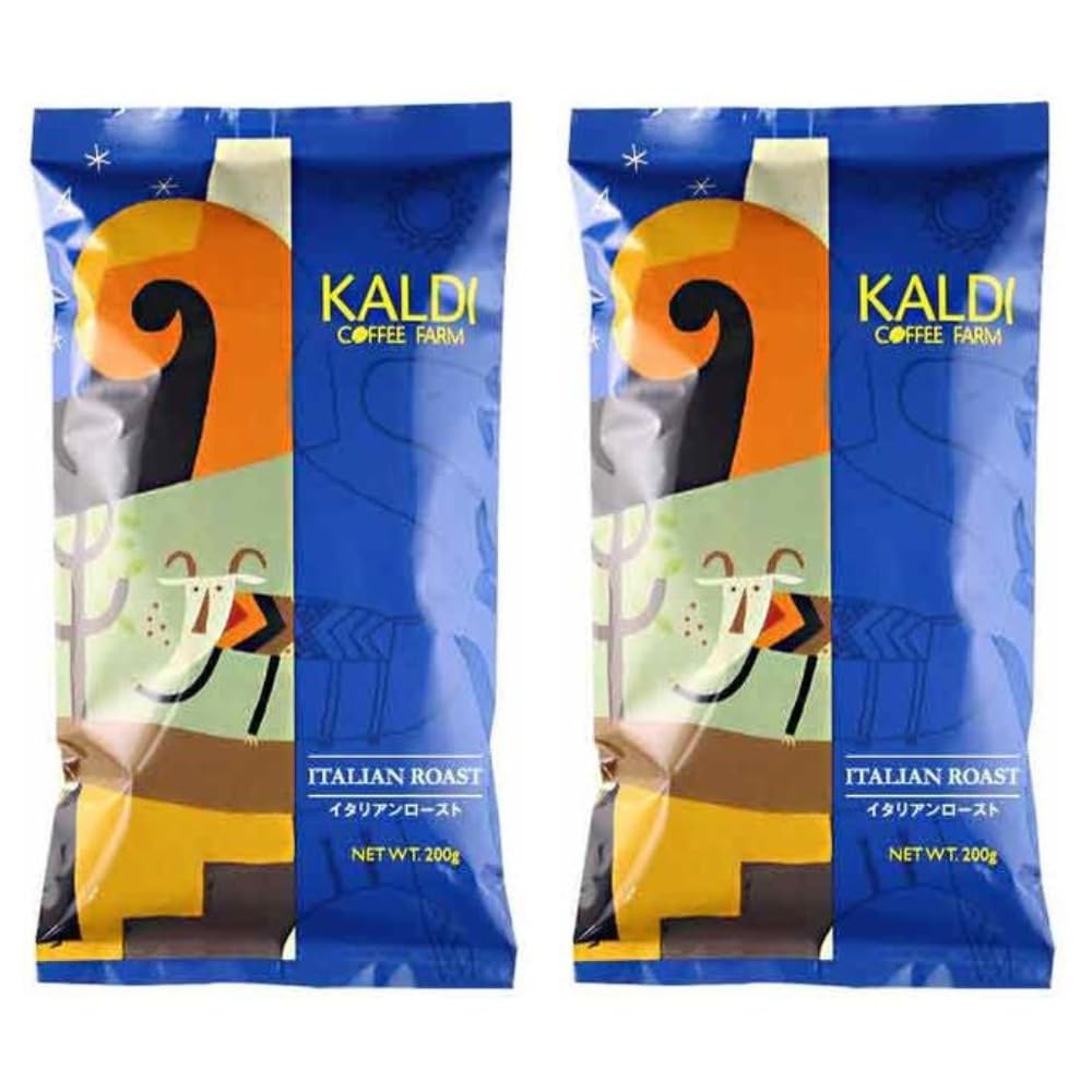Amazon | カルディ KALDI イタリアンロースト コーヒー豆 焙煎珈琲