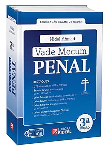 Vade Mecum Penal - Legislação Exame de Ordem - 3ª Edição (2019)
