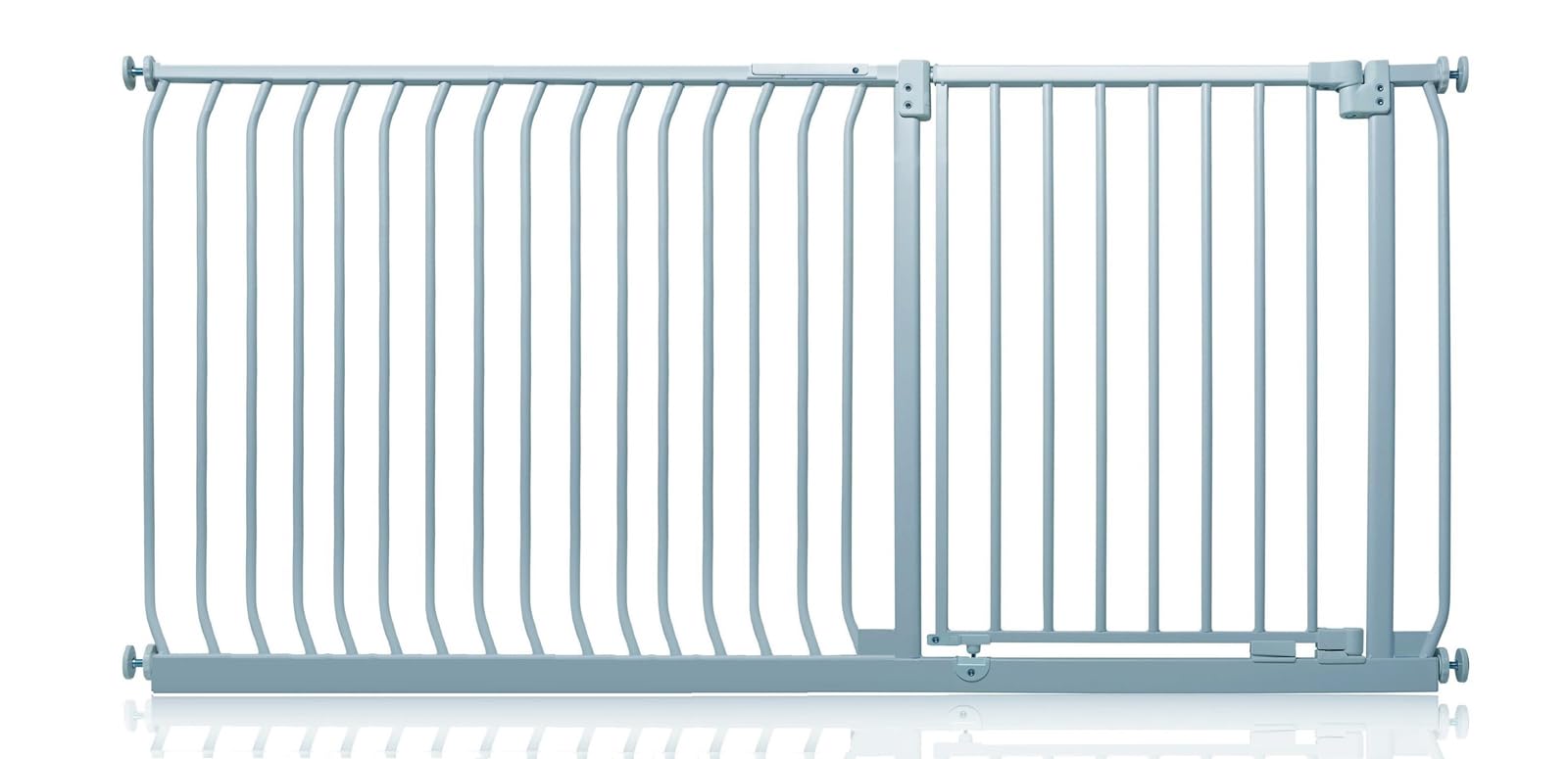 Safetots Elite Pressure Narrow Safety Gate, 65.5cm - 74.5cm, Matt White, Narrow Pressure Fit Stair Gate, Baby Gate for Doors Hallways and Spaces, Safety Barrier, Easy Installation — view 72