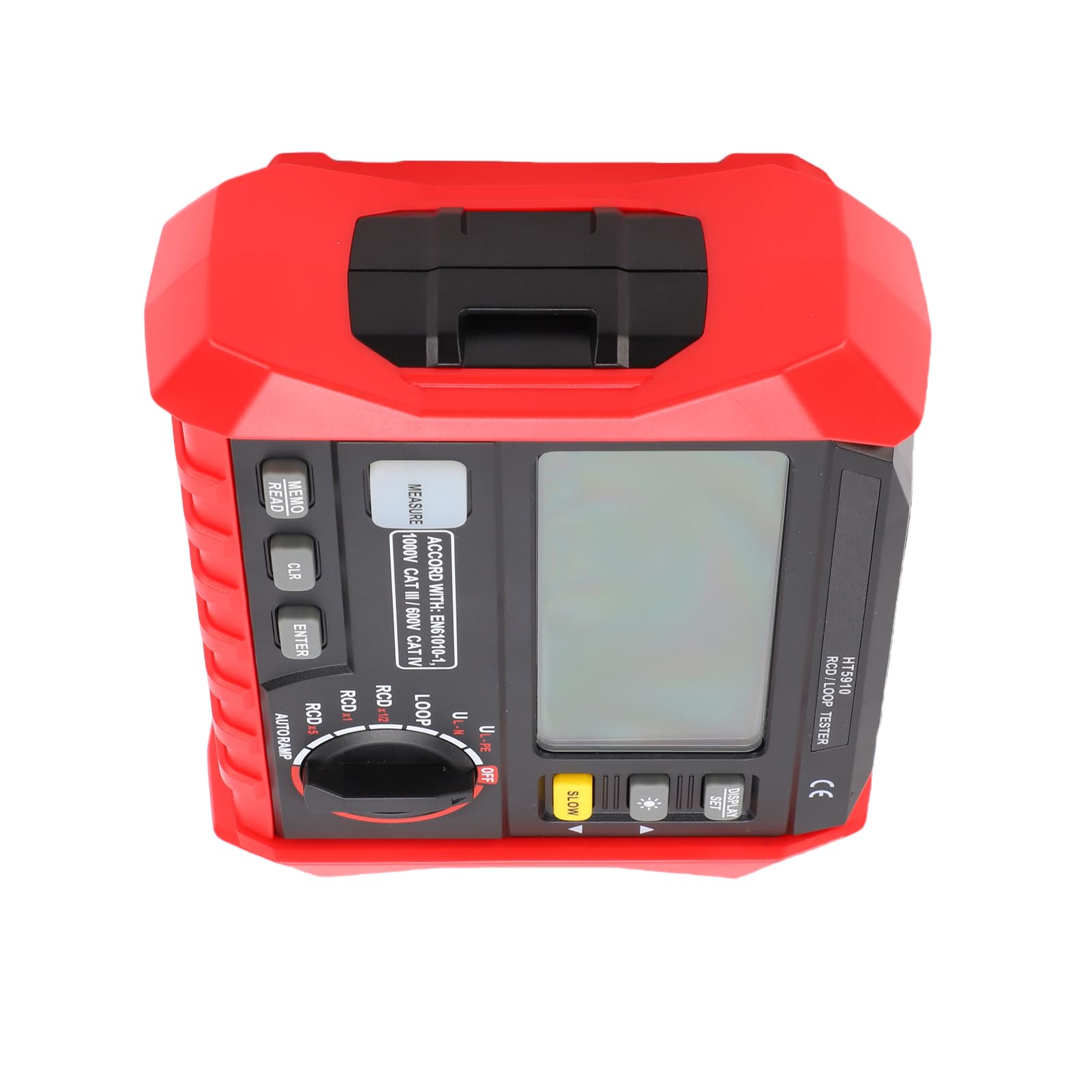 ViaGasaFamido Multifunktioneller Schleifenstromkreis-Impedanztester für Elektrische Sicherheitsinspektionen in Motoren und HVAC-Systemen (Standardpaket)