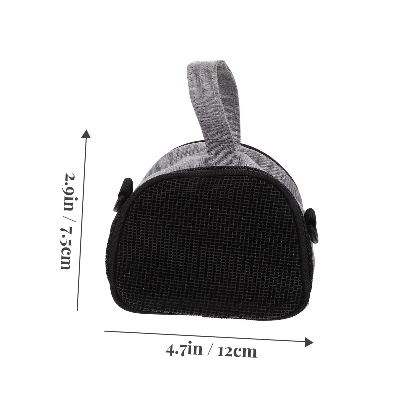 Mikikit Portable Hamster Carrier Bag Oxford Cloth Pet Travel Tote for Animals Breathable Design for Guinea Pig and Hedgehog Convenient Shoulder Strap for Easy Travel