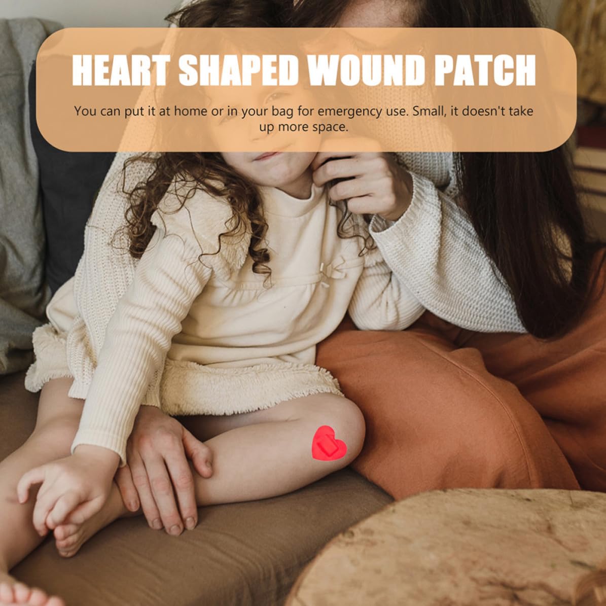 Healeved 500 Szt. Sztuk Oddychających Plastrów Kształcie Samoprzylepne Opatrunki Rany Miękkie i Elastyczne Odpowiednie Do Codziennej Opieki Zdrowotnej Czerwony Praktyczny Do Ochrony Skóry