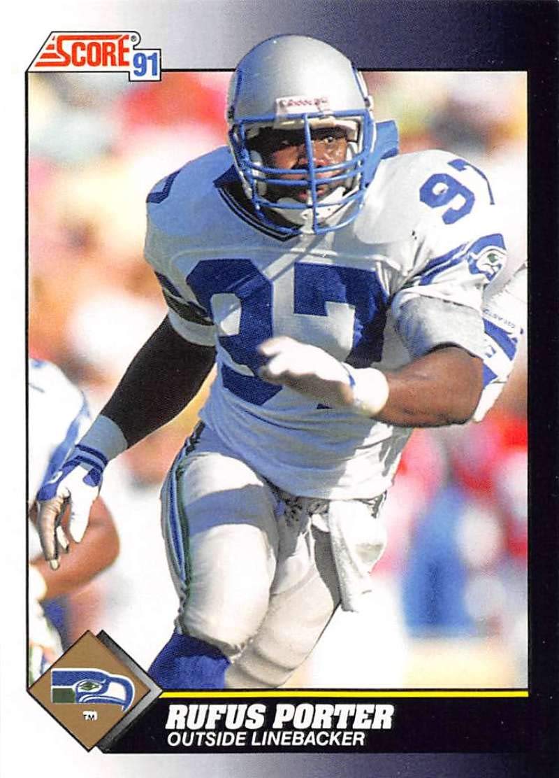 Amazon.com: 1991 Score Football #561 Rufus Porter Seattle