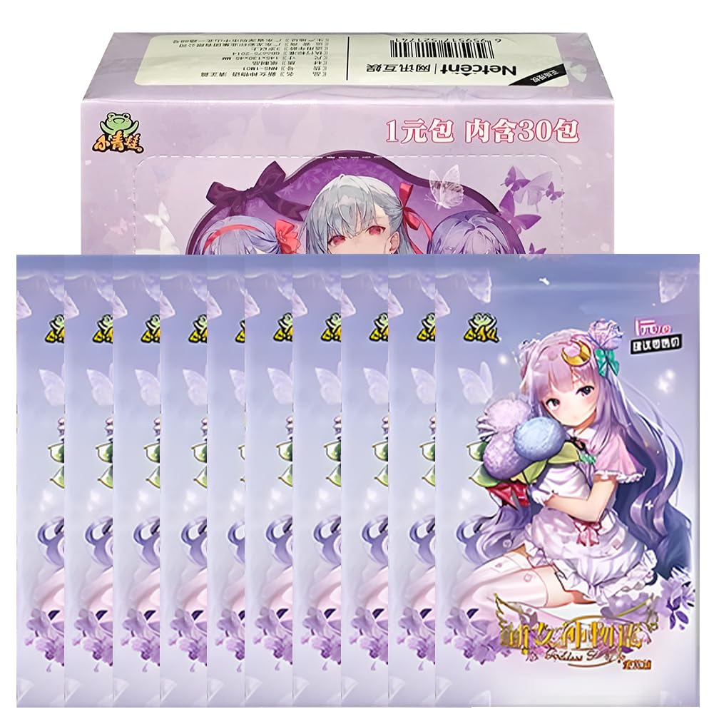 RiTeDei New Goddess Story 1YUAN13, 10 Packs Waifu Card Carnival Goddess Girl Collection Card (XNS1-1 Pack) — image 1