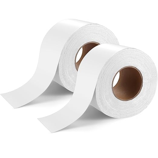 RV Roof Sealant Tape White, 4 Inch x 50 Foot RV Repair Roof Sealer Seal Tape UV-Resistant Waterproof Sealant Tape for RV Repair, Window, Boat Sealing, Truck Stop Camper Roof Leaks (2 Pack)