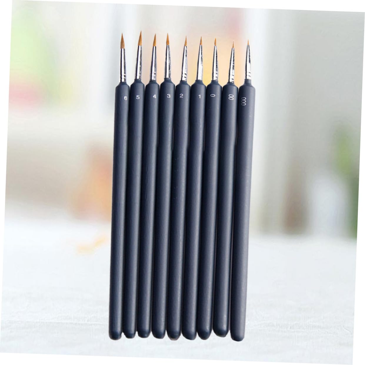 135 Piezas Pincel de Pintura al óleo Pinceles para acrilico rotuladores acuarelables Pintura Fina Kit de Pinceles para Pintar en Miniatura Juego de uñas Kit de manicura Rostro niño