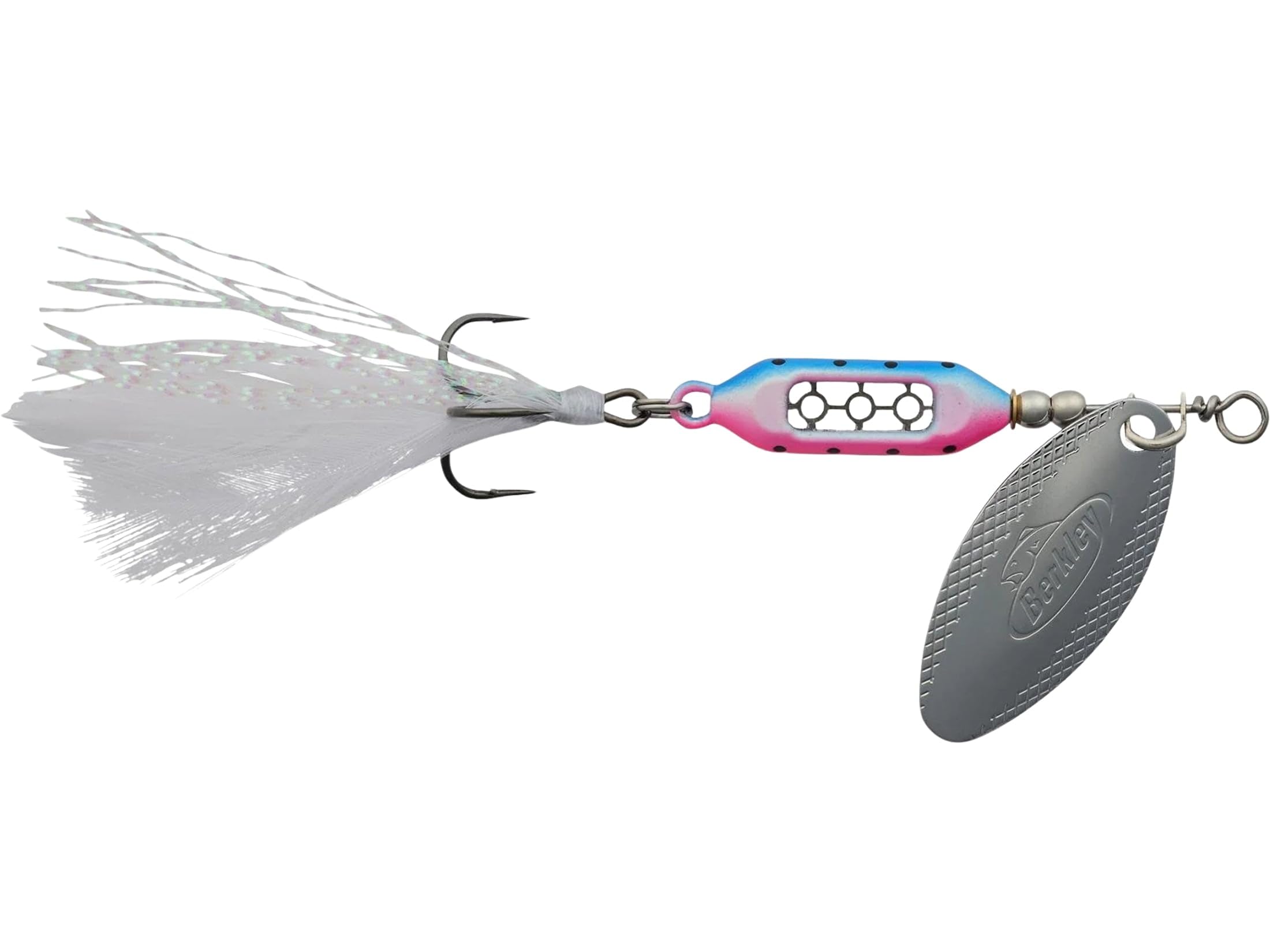 Berkley Dough Rider Spinnerbait with Scent Vent, Baby Rainbow, 3/226.8g, for many performance species