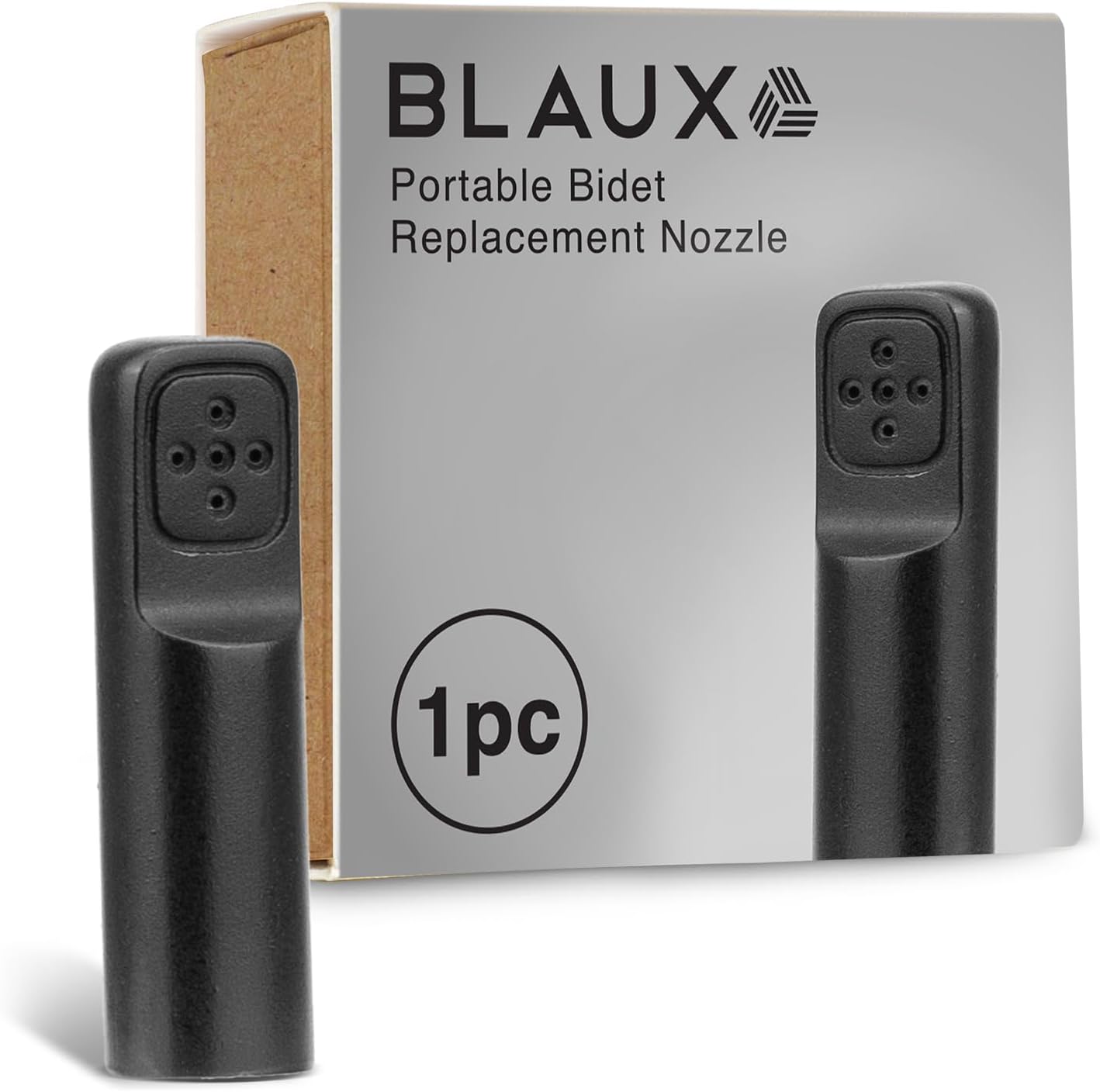 Blaux Portable Bidet Nozzle Replacement - (1pc) Sprayer Head Attachment for Electric Travel Bidets | Easy to Attach | Personal Hygiene, Postpartum Essentials