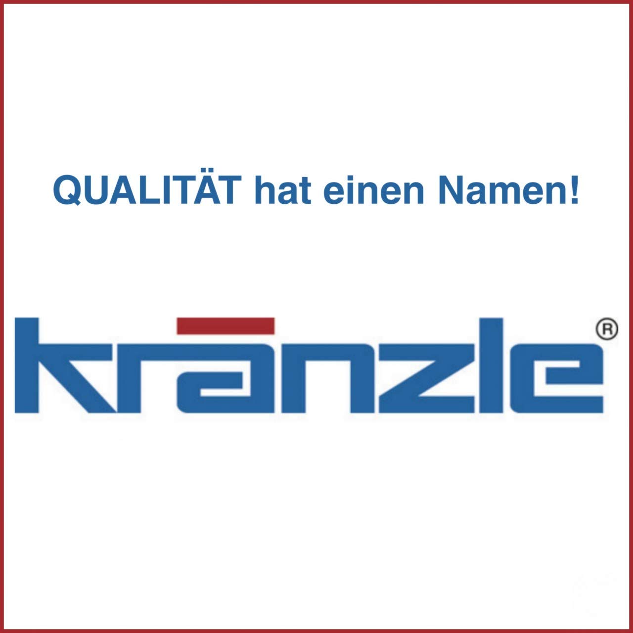 Kränzle - Presión pistola de alta presión lavadoras m2000 manivela con lanza de acero inoxidable y plano de pulverización de la boquilla boquilla d2507