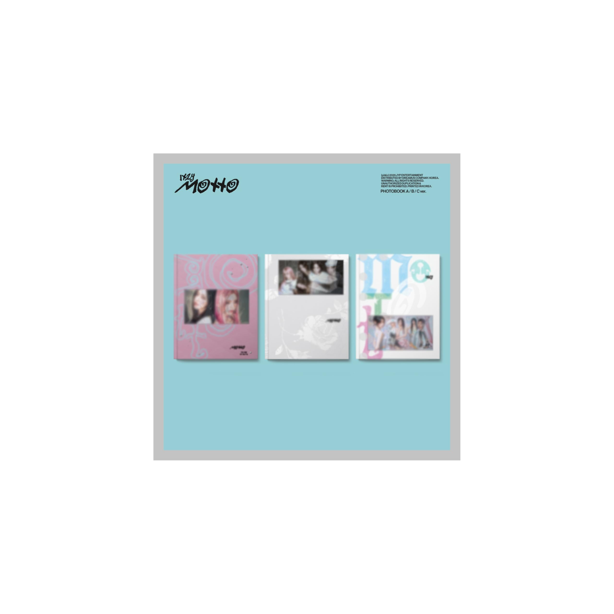 (Juego de fotolibros: A+B+C) [exclusivo de applemusic POB] ITZY Motto 12th Mini álbum con seguimiento