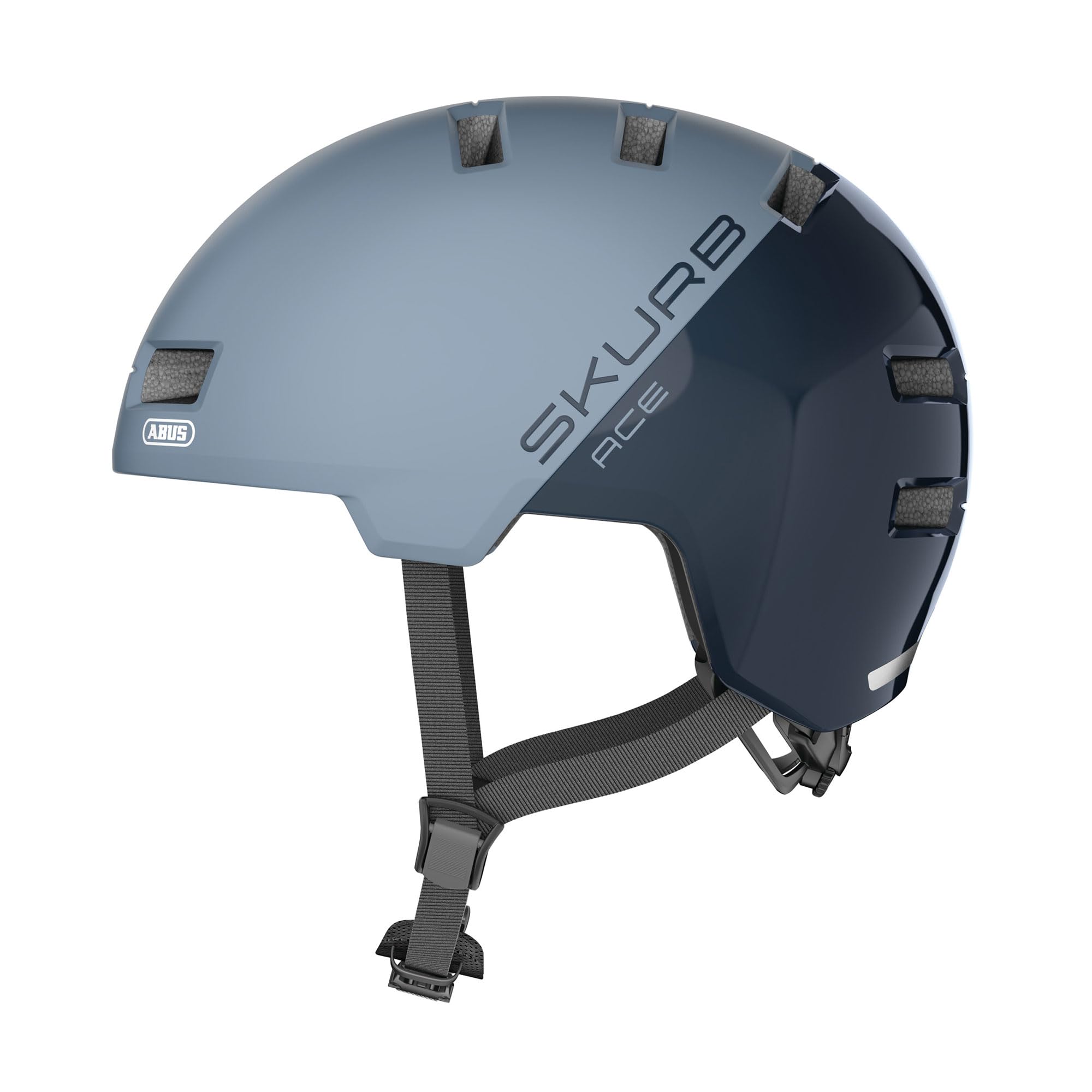 ABUS city helmet Skurb ACE - Stylish bike helmet for everyday use, skating, BMX riding or longboarding — image 1