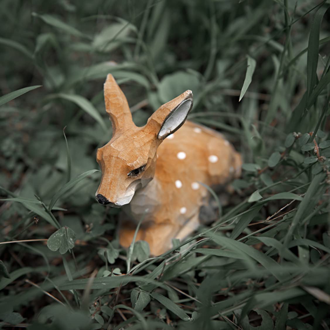 JJ ○【超美品】バカラの鹿の置物 JJ ○【超美品】バカラの鹿の