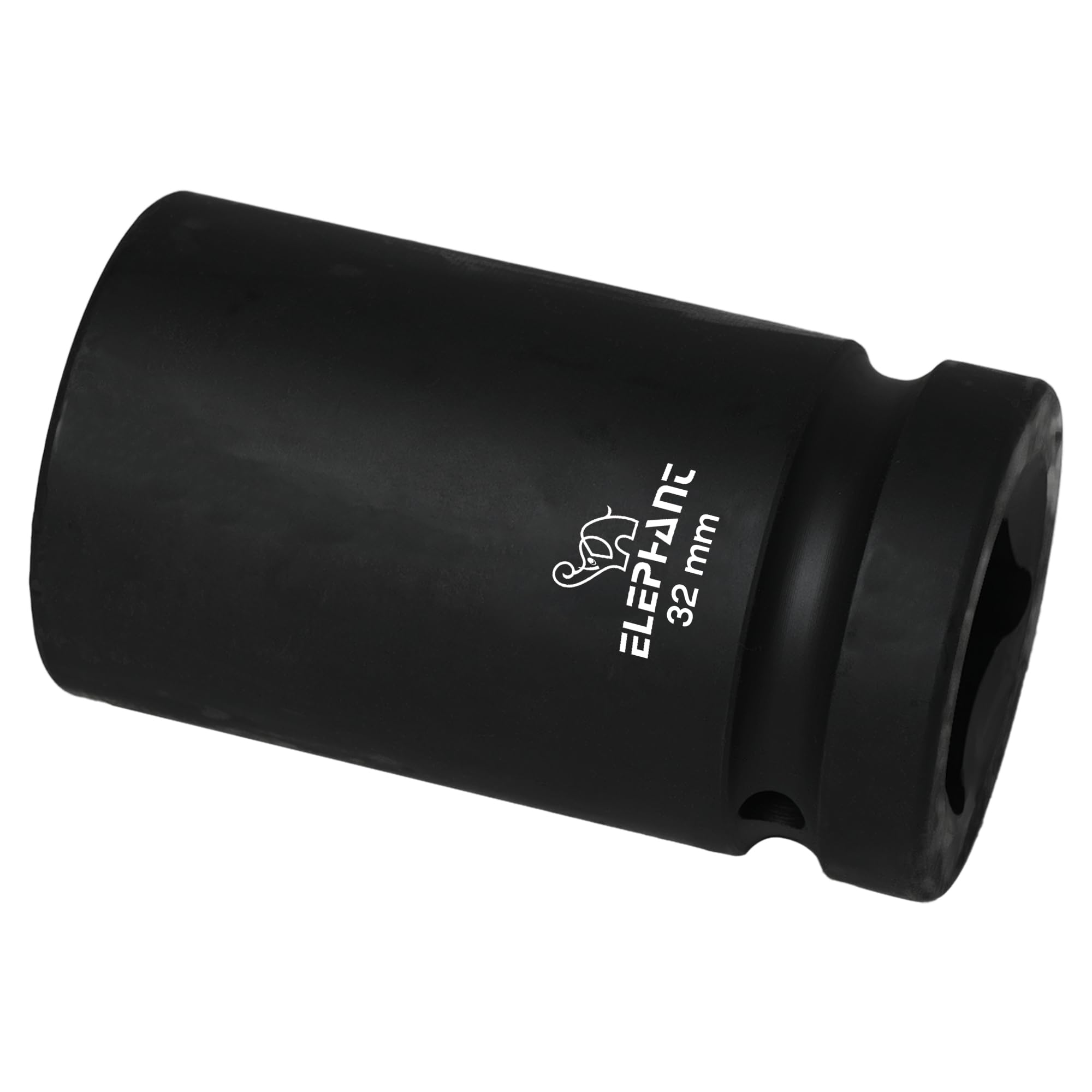 Elephant Metal 1 Inch Square Drive STD Impact Socket | 6-Point | 90 mm Length | 32 mm Size 4