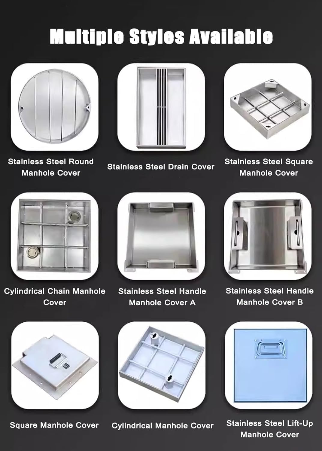 Cubierta de caja de fusibles de acero inoxidable general con cerradura y asa, personalizables, empotrables (20 x 49 pulgadas)