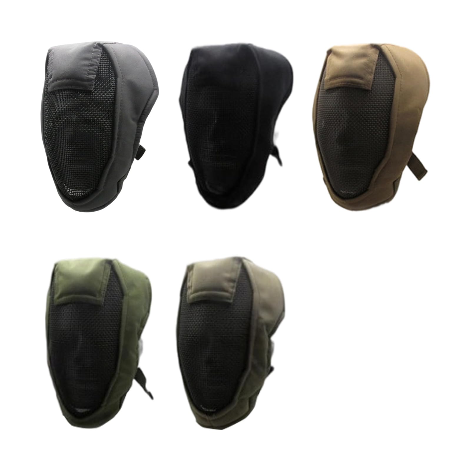 VICASKY Masque intégral en maille métallique respirante pour sports de plein air en acier durable et tissu Oxford pour l'entraînement et la compétition VICASKY Masque intégral en maille métallique respirante pour sports de plein air en acier durable et tissu Oxford pour l'entraînement et la compétition
