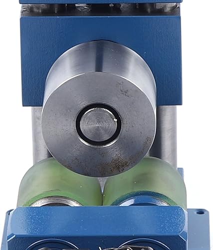 Miniatura 8 de DYRABREST Máquina de laminador manual, fabricación de joyas, manivela, tabletas, herramienta de prensa de joyería, máquina dobladora de aretes y