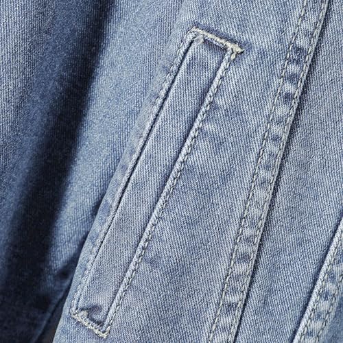 Chaqueta de mezclilla para hombre estilo tractor vintage miniatura 6