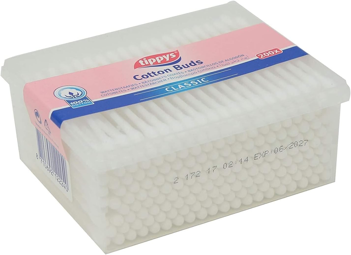 Tippys Classic Cotton Buds 200pcs