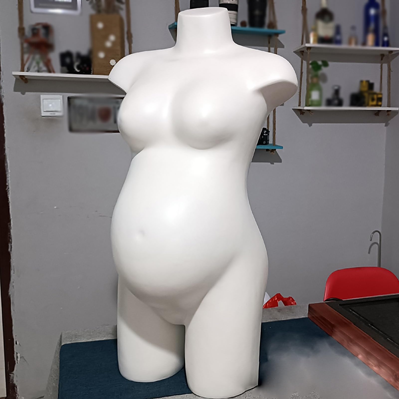 Amazon.co.jp: トルソー マネキン ドレスフォーム トルソボディ 商業用