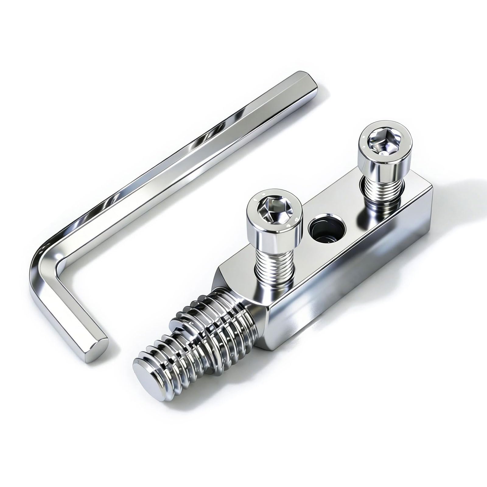 Break Wire Extractor Threading Tool Tap Screw Water Tap Angled Adapter Repair for 1 / 2Inch 3 / 4Inch 1Inch Pipe Break Thread